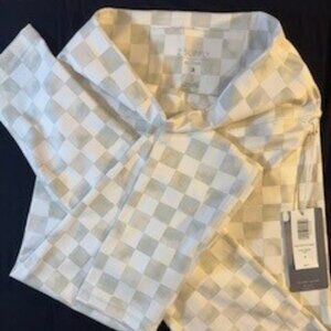 Z Supply - 7/8 Legging - Check Mate Olive Crush Color - NEW